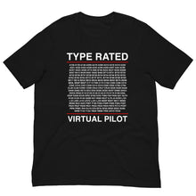 Load image into Gallery viewer, Type Rated Virtual Pilot T-Shirt